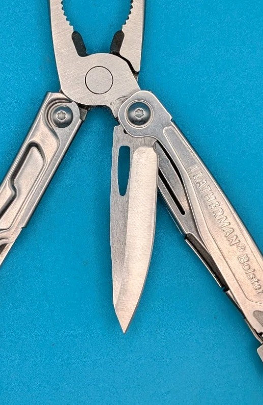 Leatherman Bolster 13 Tool Stainless Steel Multi-Tool! With Sheath! *AD&C*