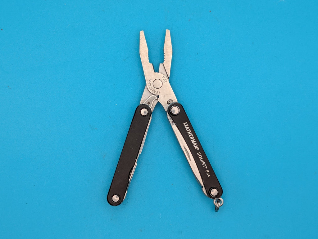 Leatherman SQUIRT PS4 Multi-Tool With Pliers Scissors Knife BLACK!
