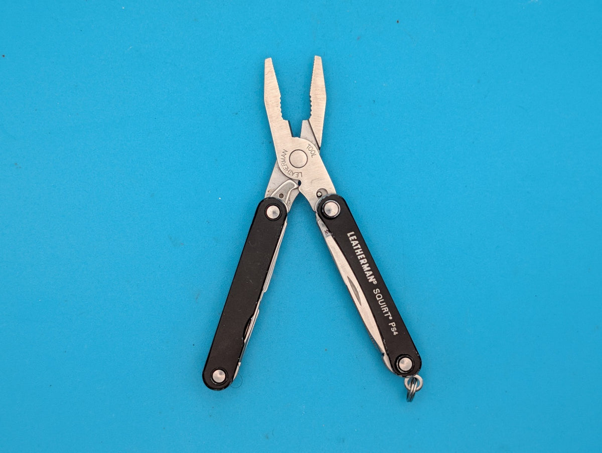 Leatherman SQUIRT PS4 Multi-Tool With Pliers Scissors Knife BLACK!