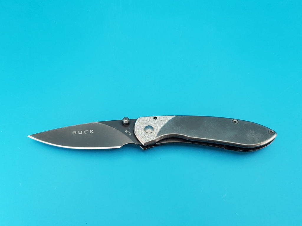 Buck Knives 327 Nobleman-Stainless Folding Pocket Knife!
