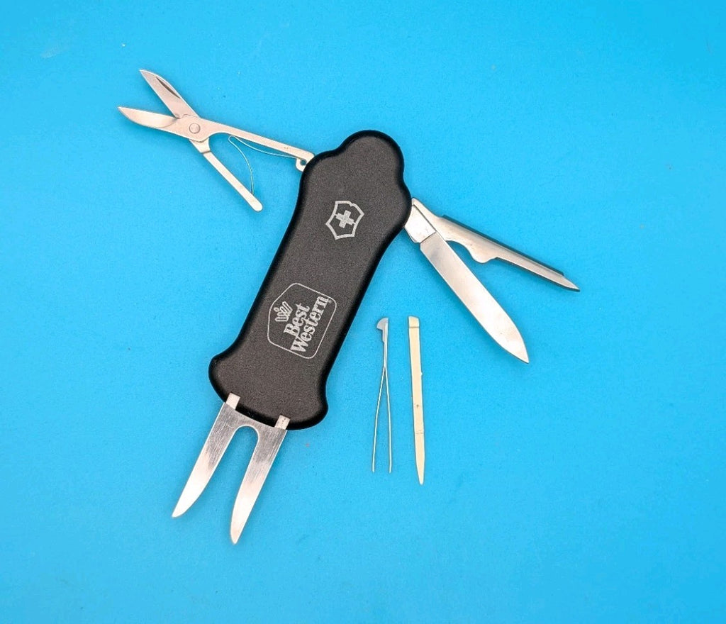 Victorinox Golf Tool Swiss Army Knife Multi Tool! Black!