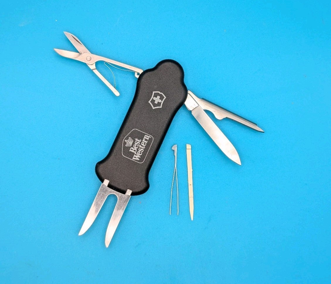 Victorinox Golf Tool Swiss Army Knife Multi Tool! Black!