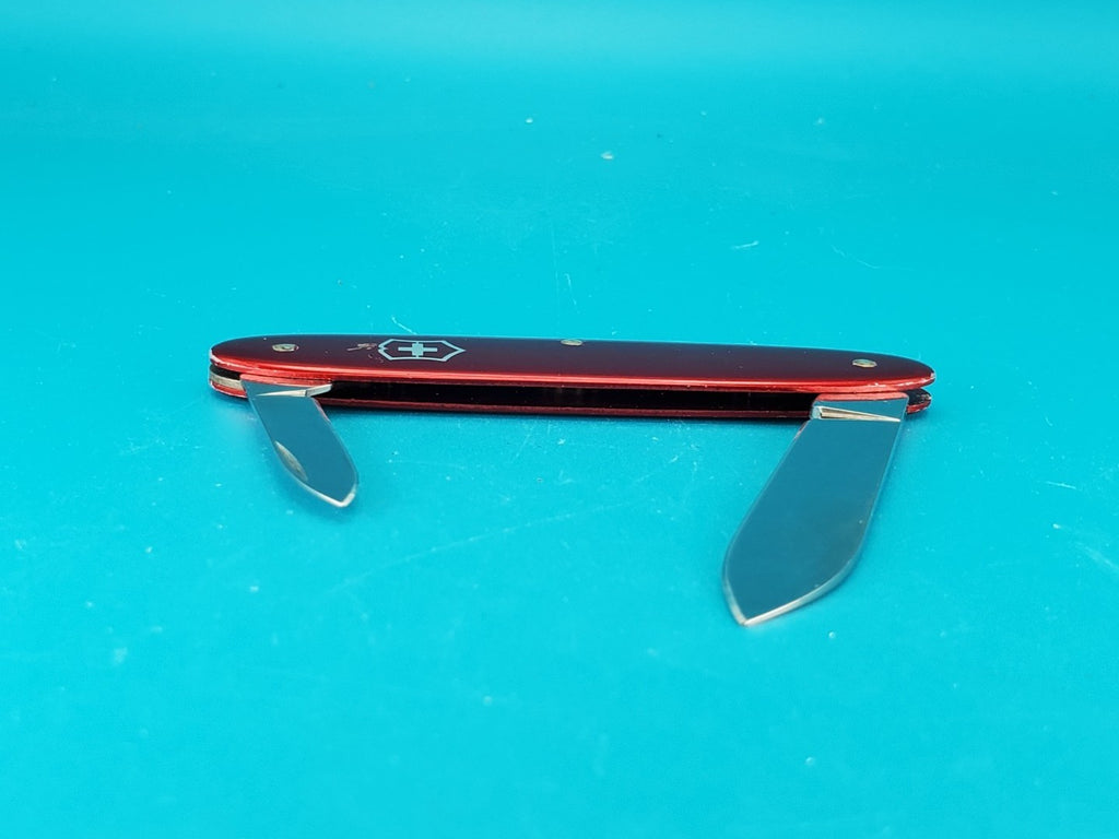 Victorinox Secretary 84mm Red Smooth Alox Swiss Army Knife Multi Tool! *CRYOVAC*