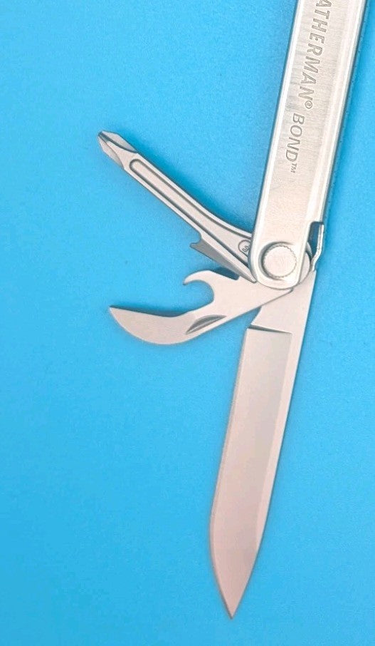 LEATHERMAN Bond Multitool, Stainless Steel Everyday Tool!