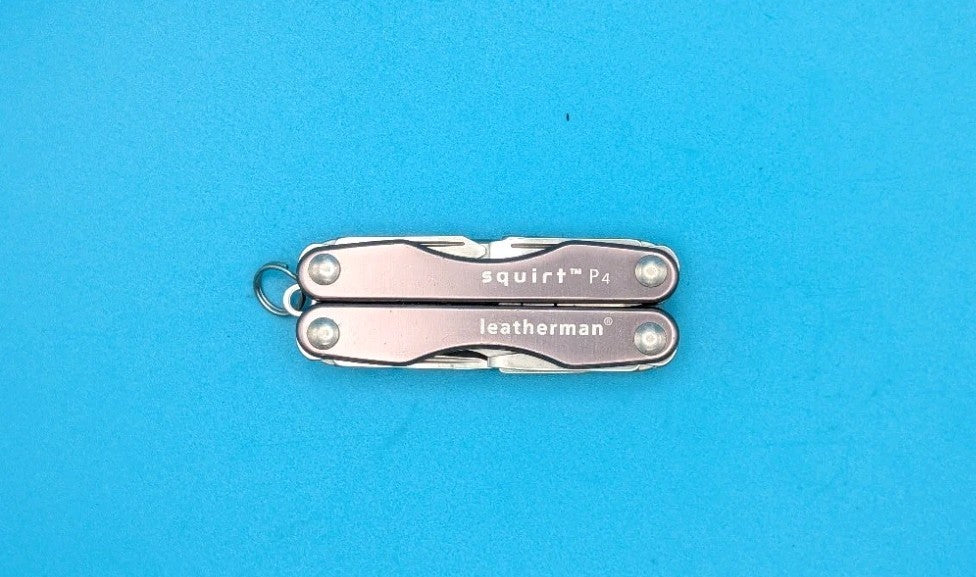 Leatherman Squirt P4 Multi-Tool, Key Ring, Retired, GRAY!