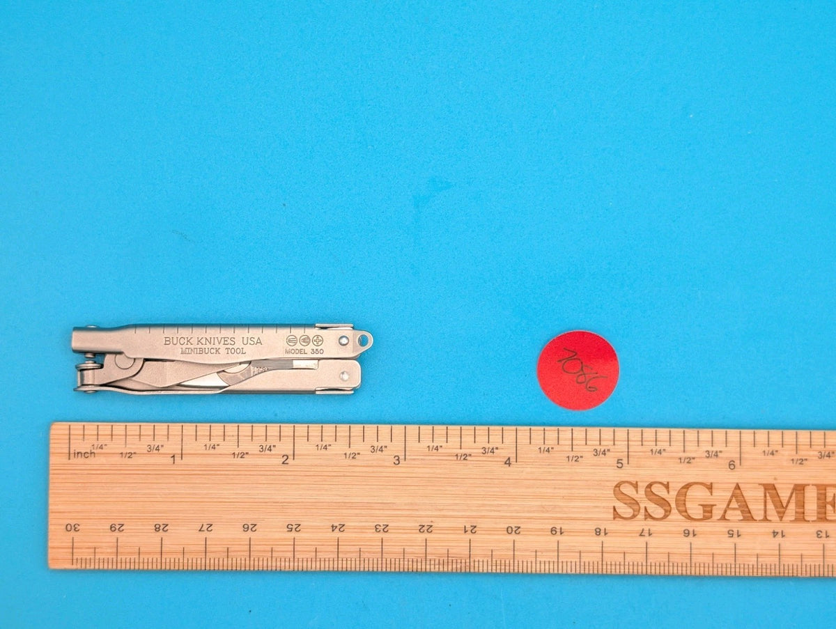 BUCK USA BUCK MINI BUCK MULTI TOOL 350! RETIRED COLLECTIBLE!