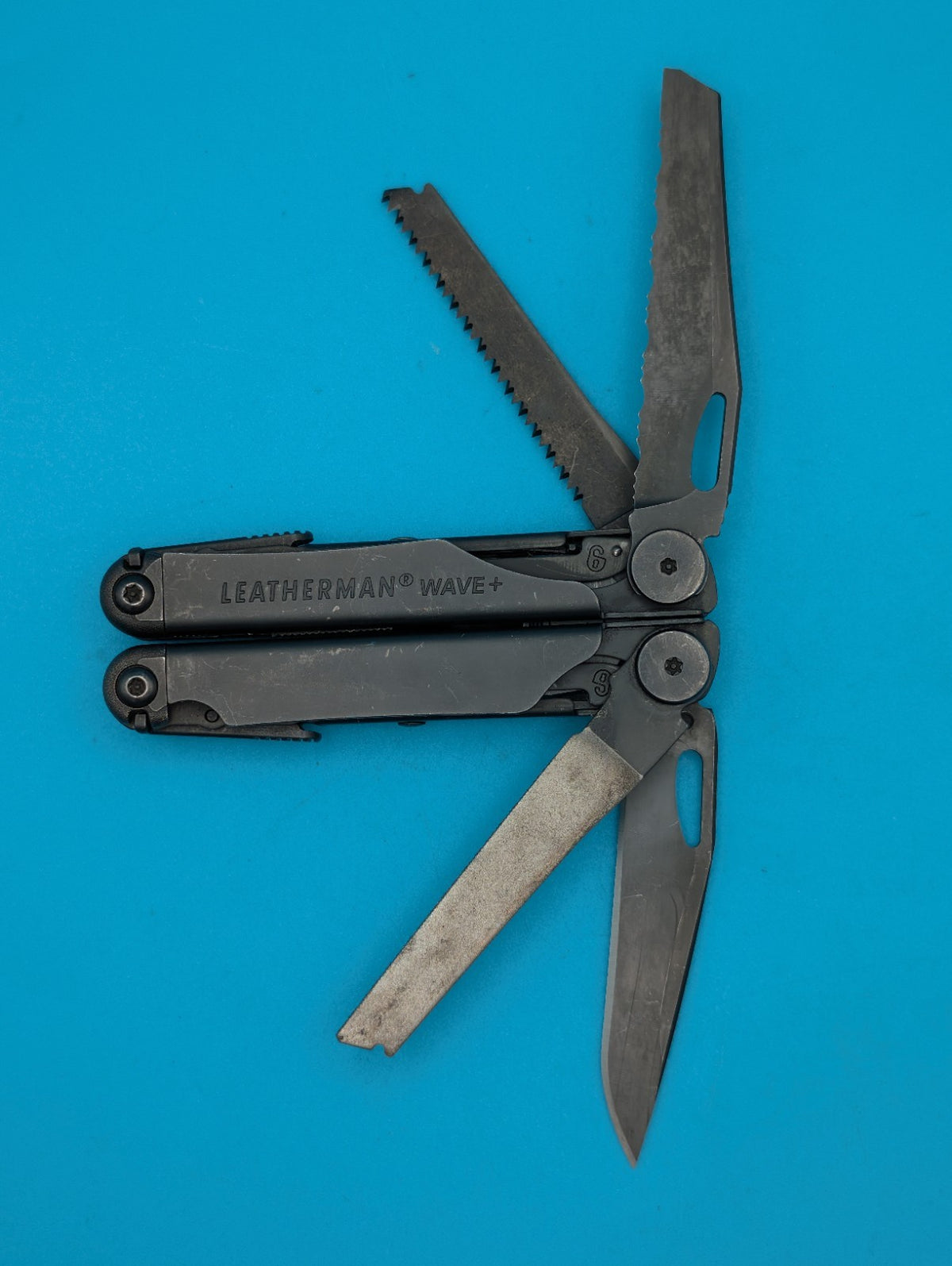 Leatherman Wave Plus + Multi-Tool! FAST SHIPPING! BLACK OXIDE! WITH SHEATH!