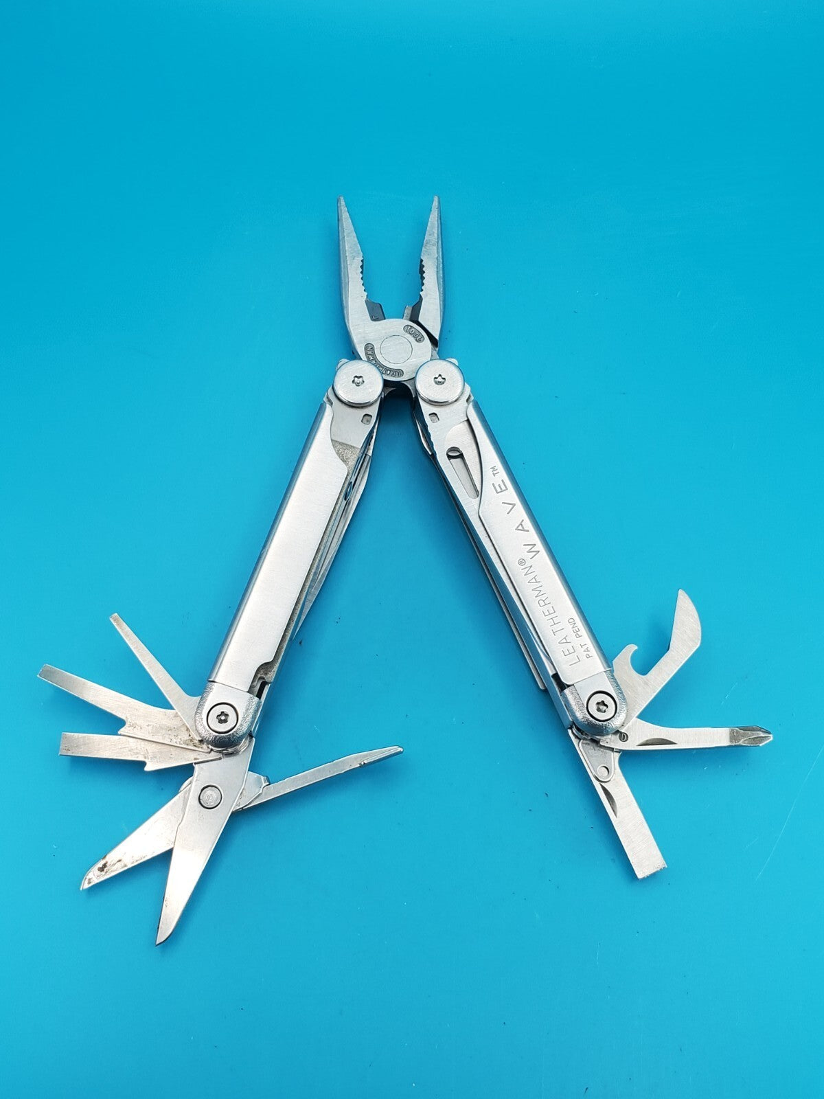 Leatherman Wave Original Vintage Retired, Dated 0502 (May, 2002) with Sheath