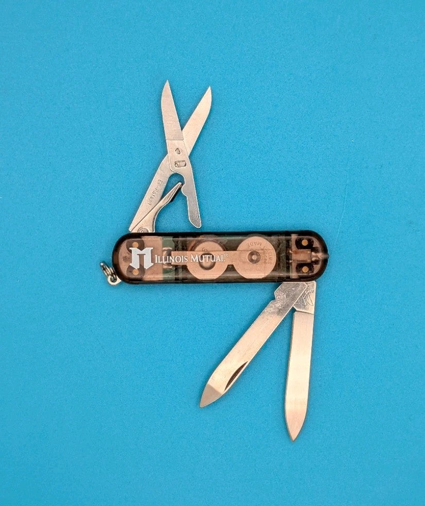 Wenger Esquire Microlite Swiss Army Knife Multi Tool! Bright White Led!