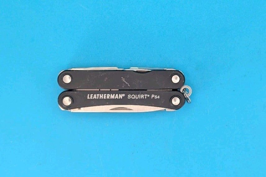 Leatherman SQUIRT PS4 Multi-Tool With Pliers Scissors Knife BLACK!