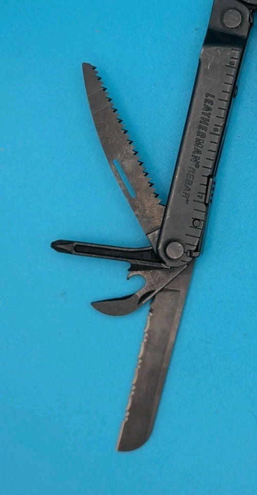 Leatherman Rebar Multi-Tool! Free Shipping! BLACK OXIDE!