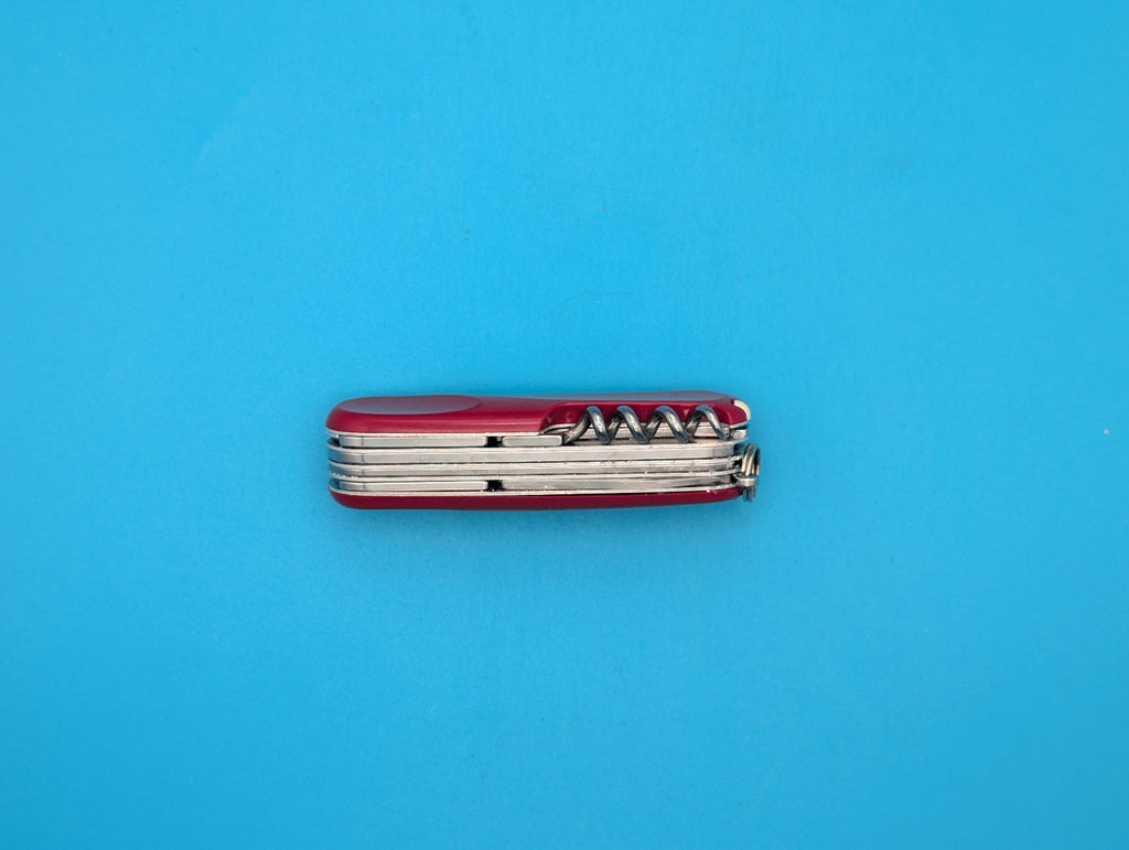 Victorinox Delemont Evo 17 Swiss Army Knife Multi Tool! 85mm Red