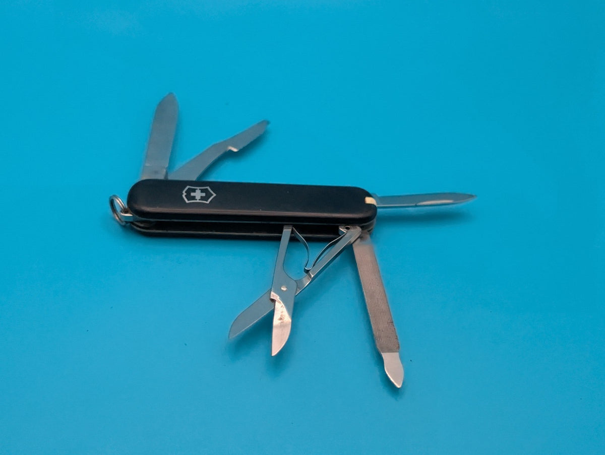 Victorinox Executive Swiss Army Knife, BLACK! RETIRED! ATLANTA 1996