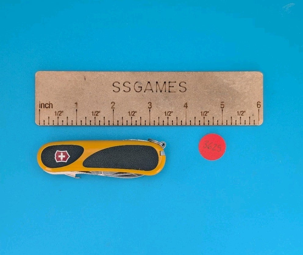 Victorinox EvoGrip S18 Yellow & Black Swiss Army Knife Multi Tool!