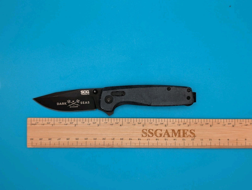 Sog Terminus XR 2.95" D2 Steel Blade Folding Knife!