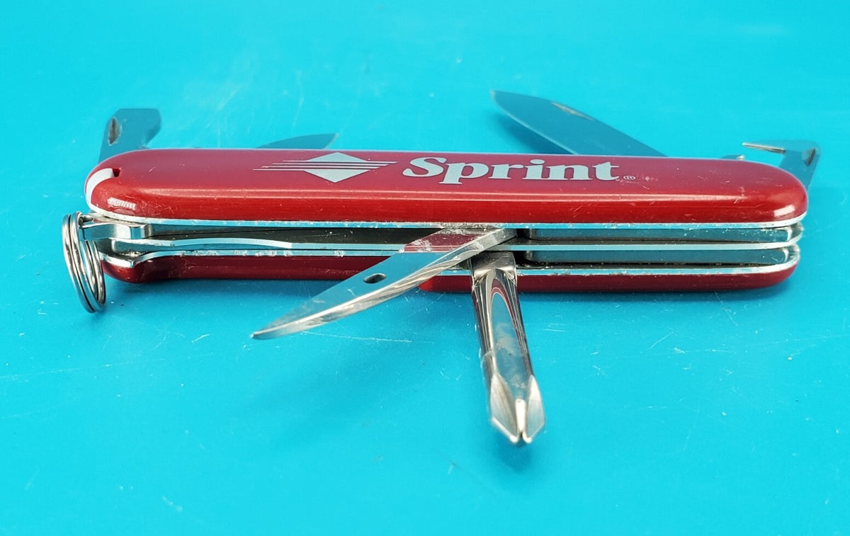 Victorinox Tinker Swiss Army Knife Red Multi Tool, "Sprint"