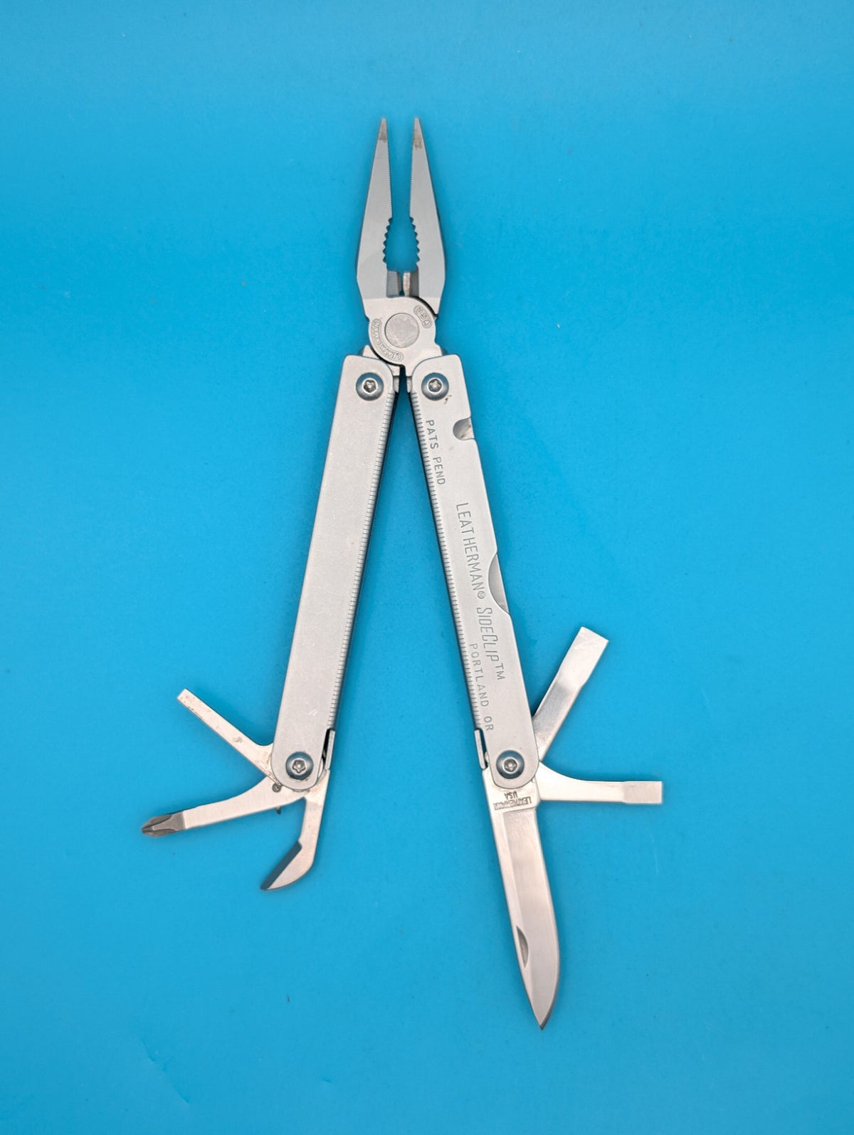 Leatherman SideClip Multi-Tool! With Sheath! 06/98 DATE STAMP! RARE!