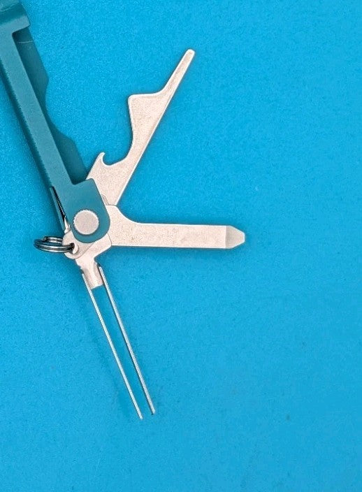 Leatherman Micra Multi-Tool, Knife, Scissors, Key Ring, Parakeet!