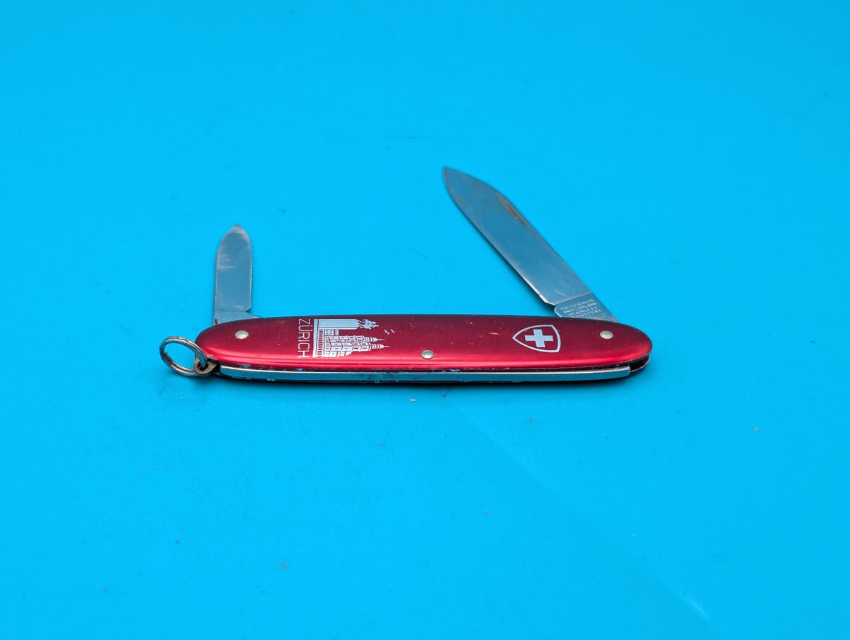 Victorinox Pocket Pal Red Smooth Alox Swiss Army Knife Multi Tool!