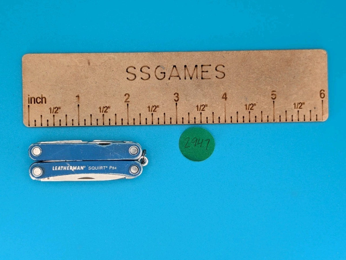 Leatherman SQUIRT PS4 Multi-Tool With Pliers Scissors Knife BLUE!