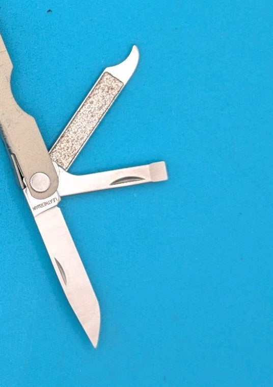 Leatherman Micra Multi-Tool, Knife, Scissors, Key Ring, Spruce!