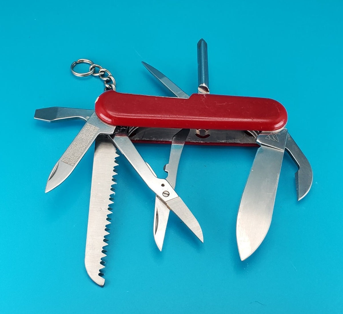 Wenger Handyman Red Swiss Army Knife Multi Tool!