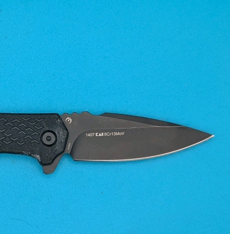 Kershaw Knives Conduit Liner Lock 1407 Black GFN Stainless Pocket Knife