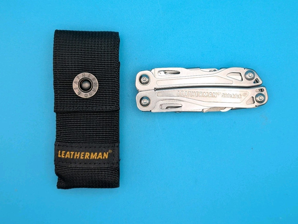 Leatherman Sidekick Multi-Tool, Knife, Pliers, Saw, Stainless! With Sheath!