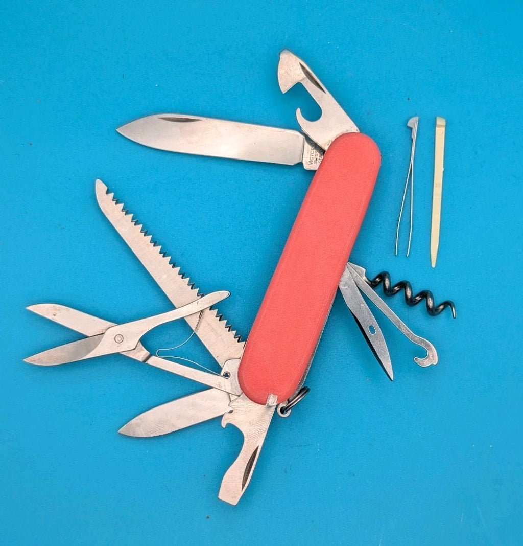 Custom Victorinox Huntsman Glow in the Dark Swiss Army Knife Multi Tool!