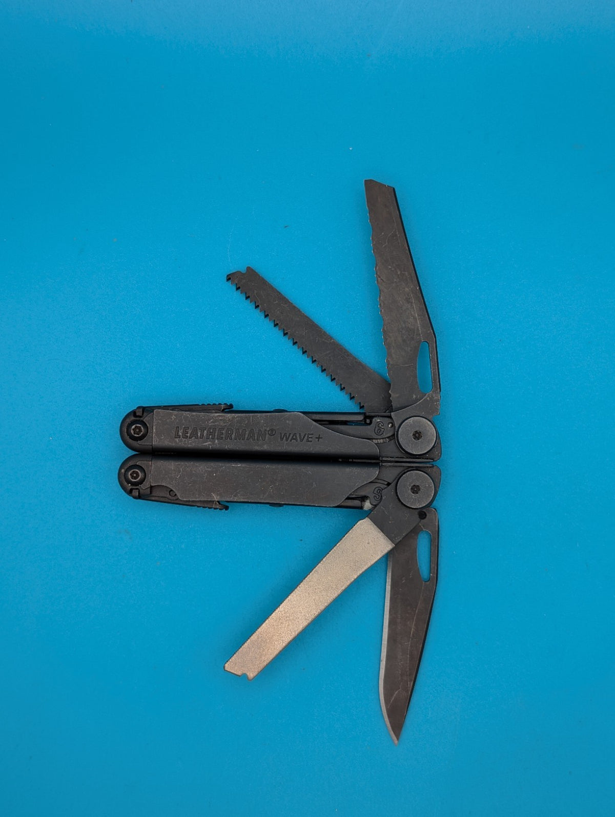Leatherman Wave Plus + Multi-Tool! FAST SHIPPING! BLACK OXIDE!