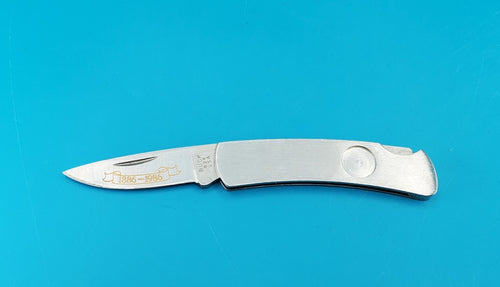 Buck 526 USA Executive Stainless Steel Pocket Knife Plain Edge Lockback! 1986