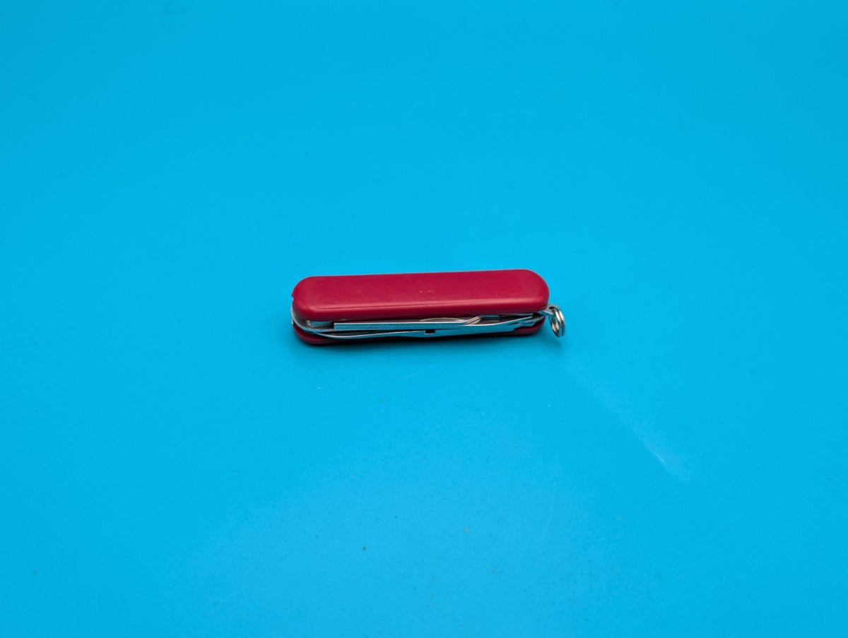 Vintage Wenger Pocket Tool Chest 65mm Red Swiss Army Knife Multi Tool!