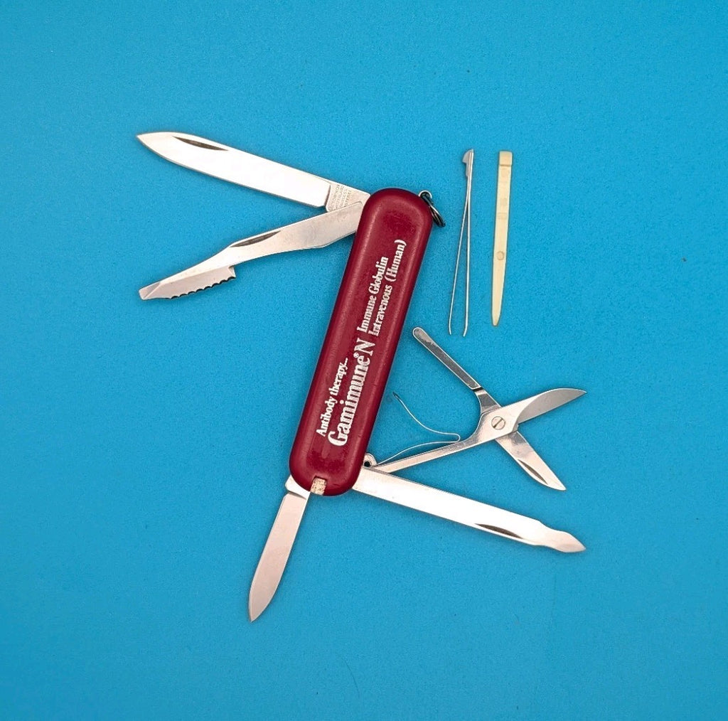 Victorinox Executive Swiss Army Knife, RED! FREE SHIPPING! RETIRED!
