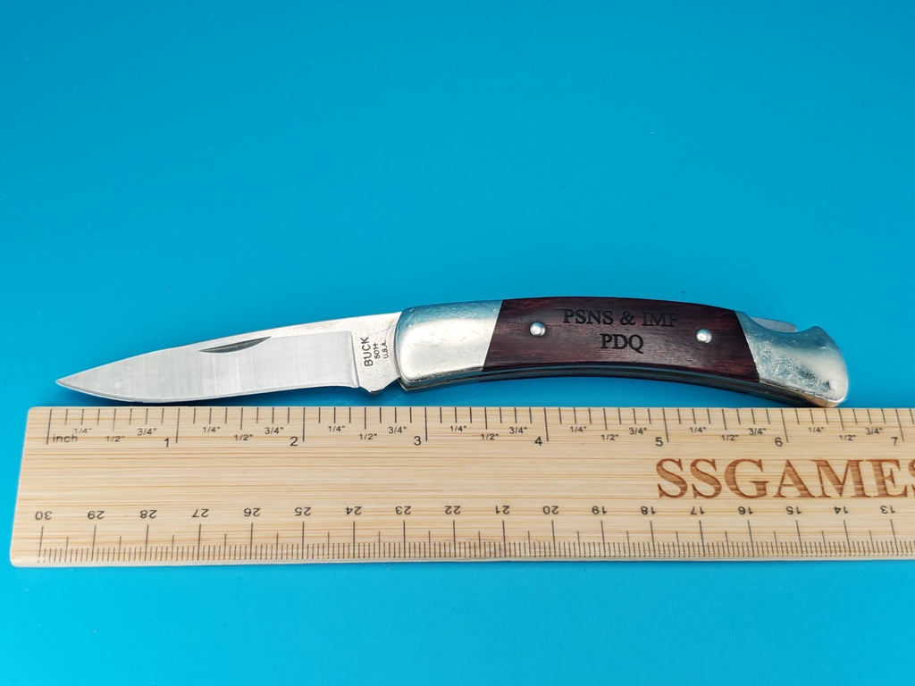 Buck USA Squire 501 Drop Point Lockback Pocket Knife! 2021! *PSNS & IMF PDQ*