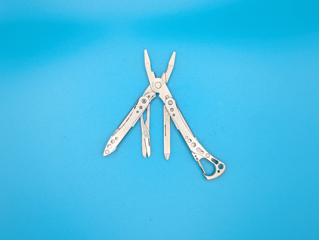 Leatherman "Style PS" Stainless Steel Multi Tool! BLACK! BROKEN SCISSORS SPRING