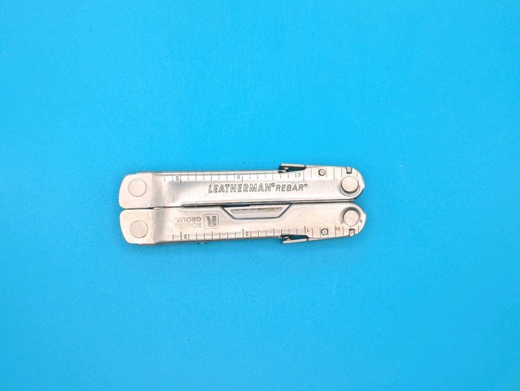 Leatherman Rebar Multi-Tool, Stainless with Sheath, Rogers Group