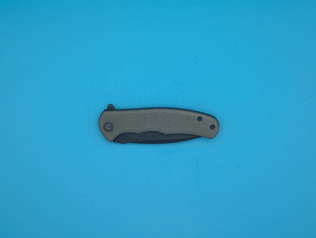 Civivi Mini Praxis Liner Lock Folding Knife 3" D2 Steel Blade Green G10 Handle