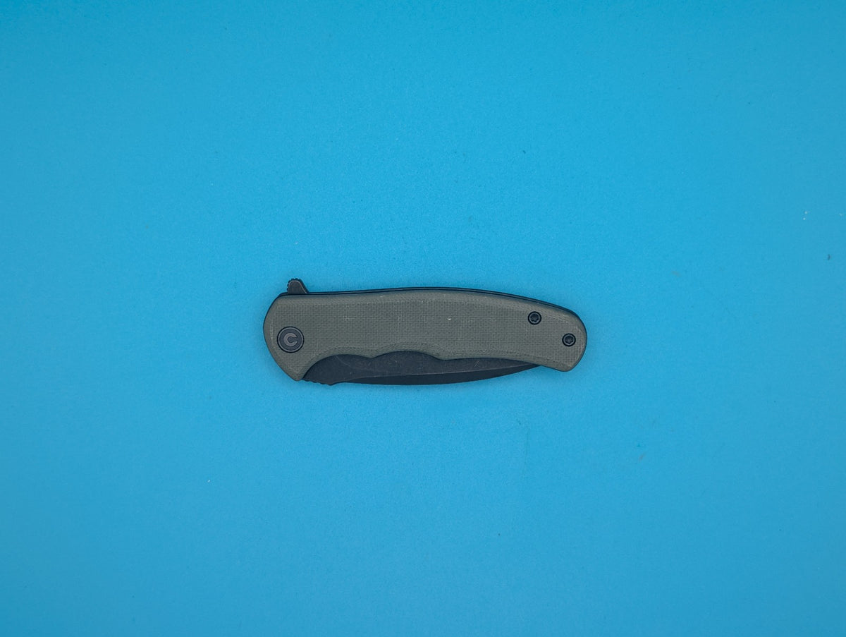 Civivi Mini Praxis Liner Lock Folding Knife 3" D2 Steel Blade Green G10 Handle