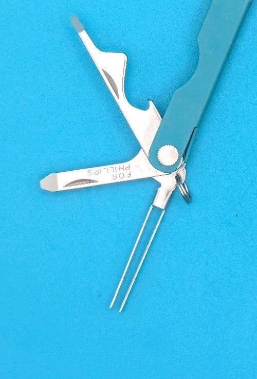 Leatherman Micra Multi-Tool, Knife, Scissors, Key Ring, Parakeet!