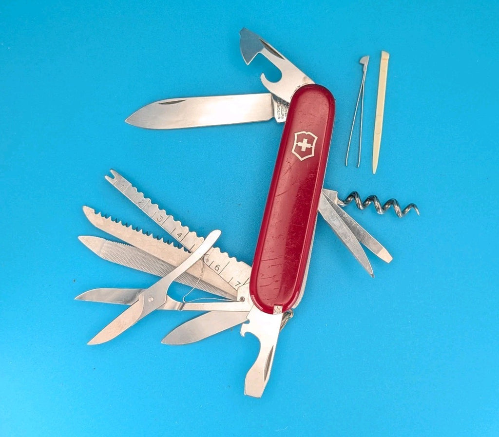 Victorinox Original Handyman Swiss Army Knife Multi Tool, Pliers, 91mm