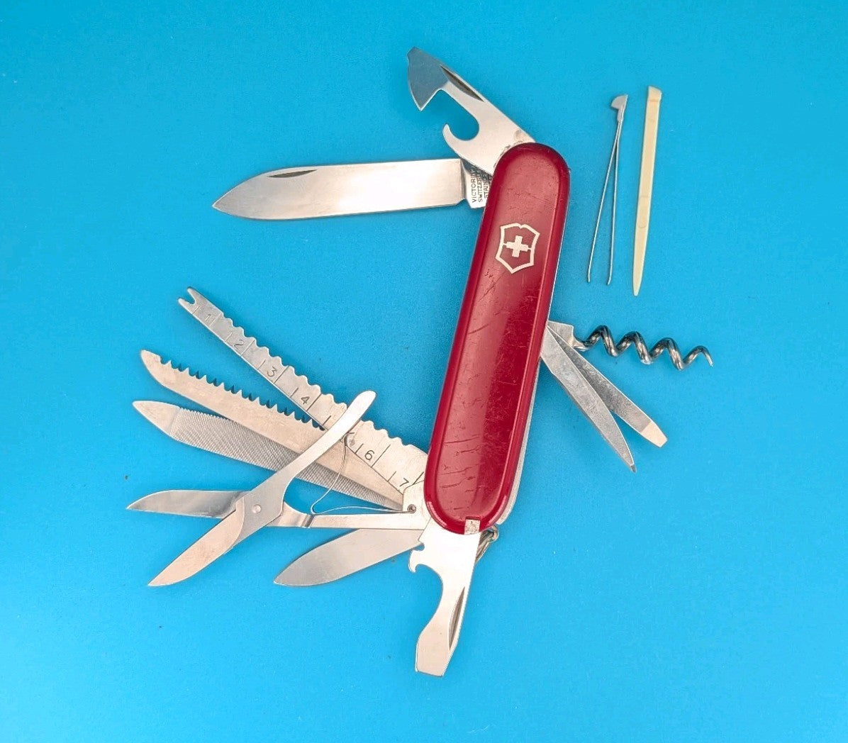 Victorinox Original Handyman Swiss Army Knife Multi Tool, Pliers, 91mm