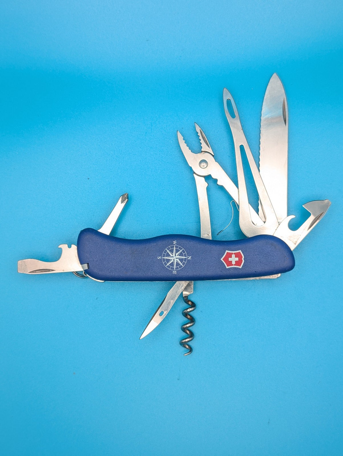 Victorinox Skipper Pro Blue Swiss Army Knife Multi Tool!