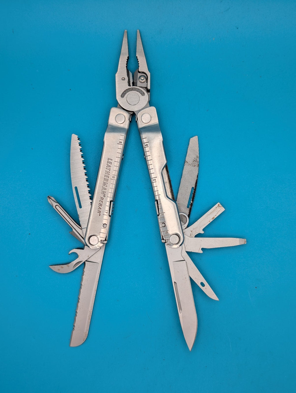 Leatherman Rebar Multi-Tool! Stainless! With Sheath!