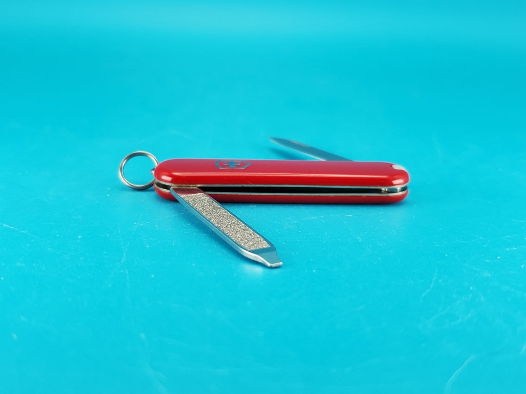 Victorinox Escort 2 Red Swiss Army Knife Multi Tool! *NOVA NORDISK*