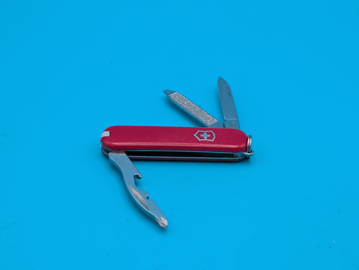 Victorinox Rally Red Swiss Army Knife Multi Tool! 58mm