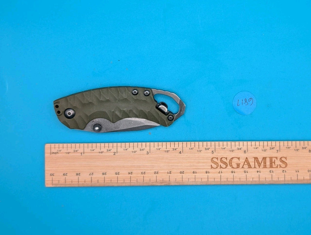 Kershaw 8750TOLBW Shuffle Linerlock Olive Green Folding Knife Pocket Folder