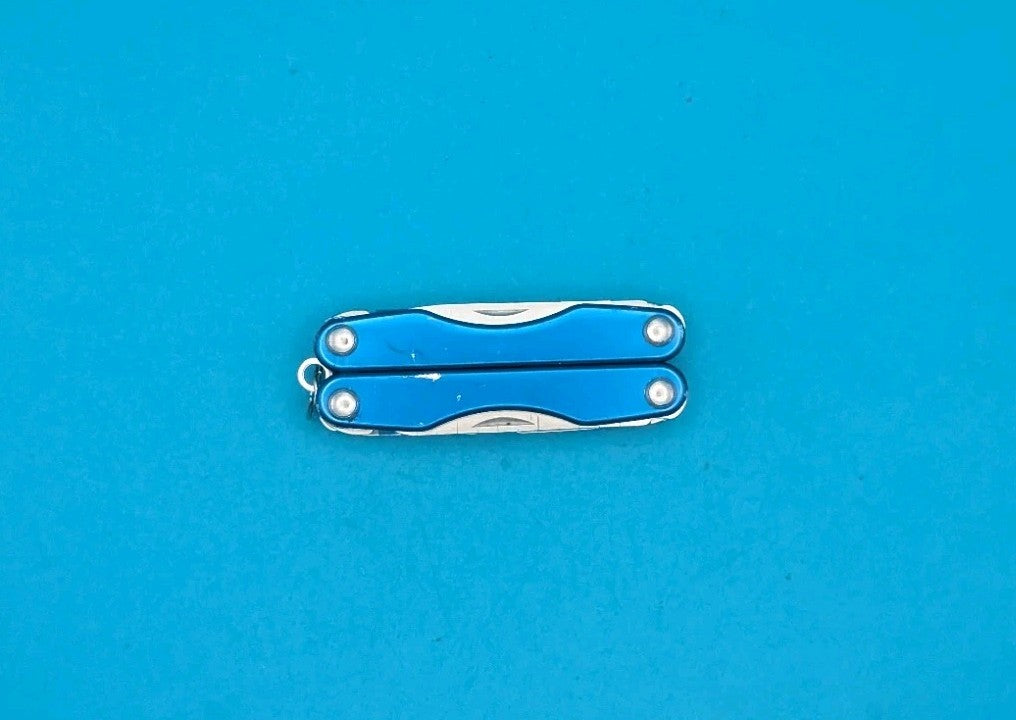 Leatherman Squirt S4 Multi-Tool, Key Ring, Retired, BLUE!