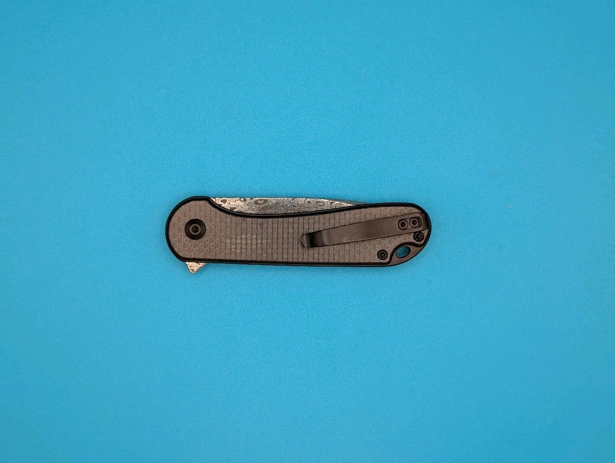 CIVIVI Button Lock Elementum II Flipper Knife Carbon Fiber & G10 Handle