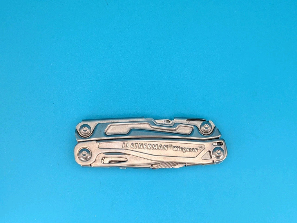 Leatherman Rev 3.8" Multi-Tool, Stainless! *LEATHERMAN FACTORY ERROR* WINGMAN