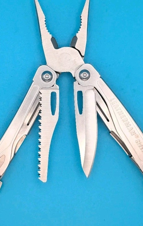 Leatherman Sidekick Multi-Tool, Knife, Pliers, Saw, Stainless! With Sheath!